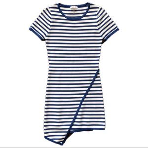 Lucy Paris Blue and White Stripped Dress